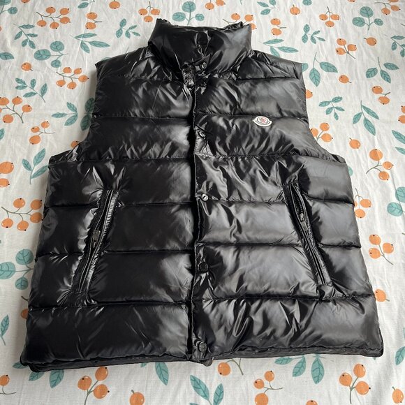 Moncler Men's Black Down Vest - Picture 1 of 8